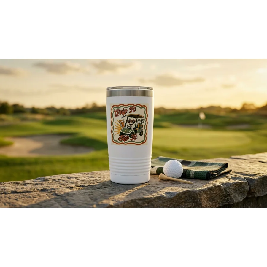 Grip It & Sip It insulated tumbler by Yardage Book