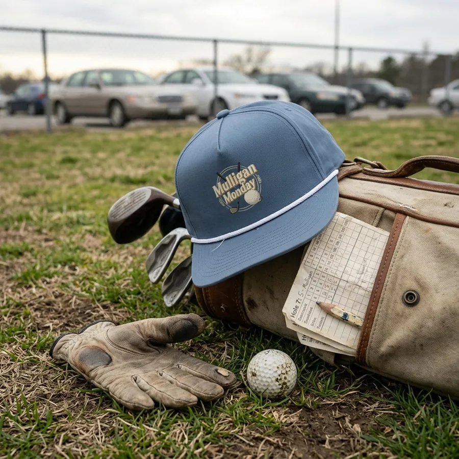 Mulligan Monday rope hat by Yardage Book