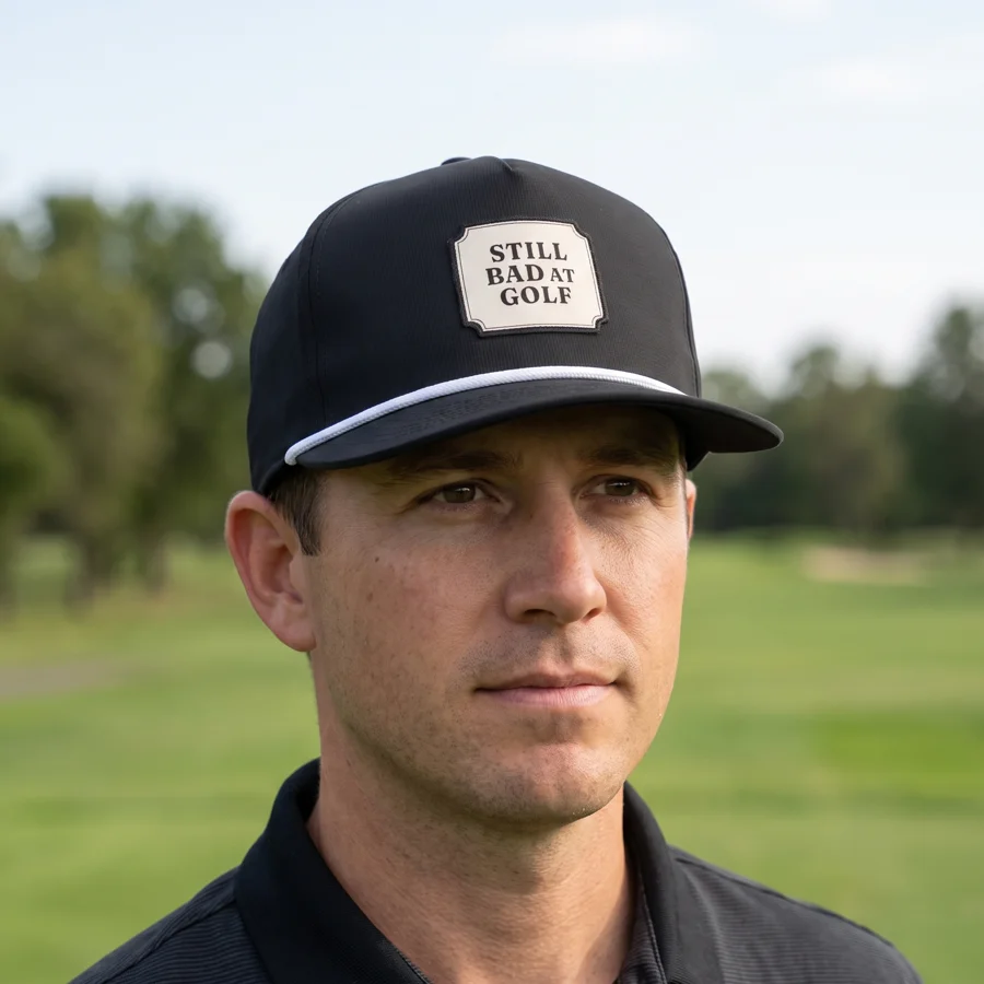 Still Bad at Golf rope hat by Yardage Book