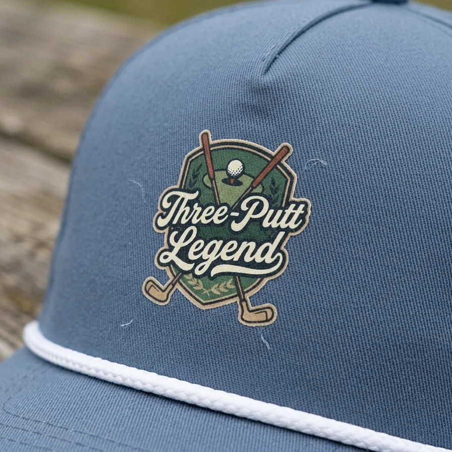 Three-Putt Legend rope hat by Yardage Book