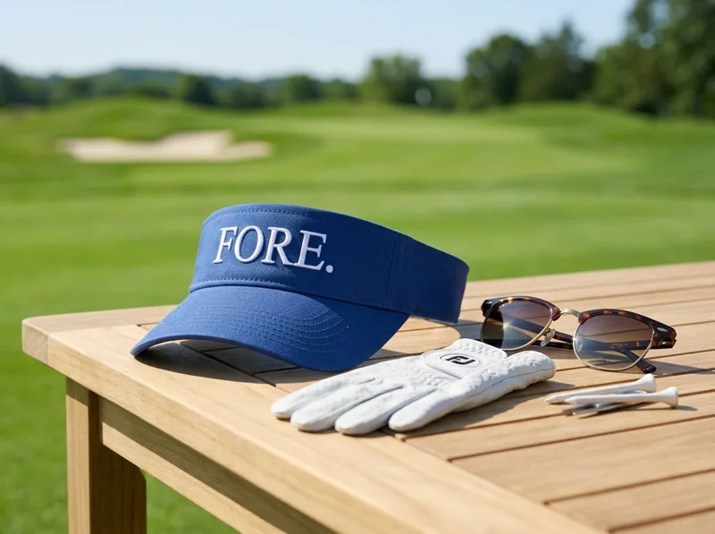 FORE. embroidered visor